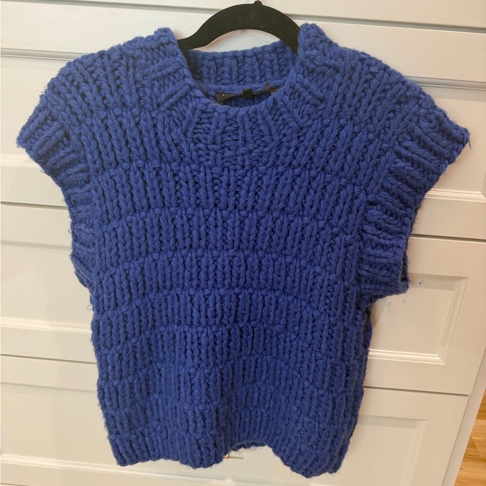 English Factory Royal Blue Knit Sweater